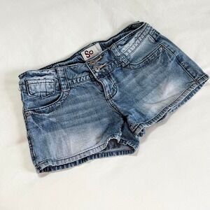 Y2k Jean shoets   Y2K‎ So size 3 denim shorts